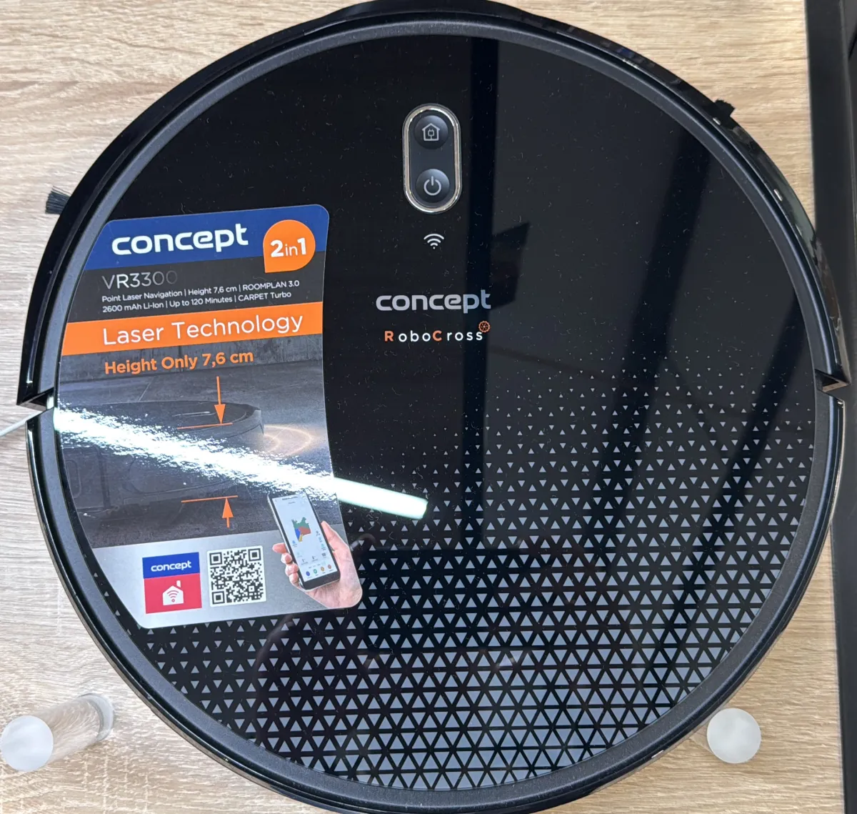 Concept VR3300 RoboCross Laser 2-in-1 — hands-on photo 1