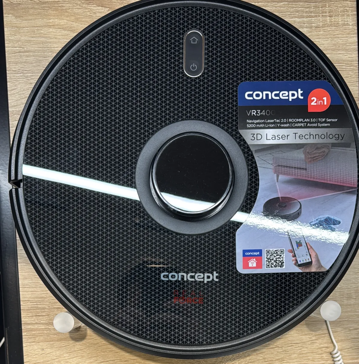 Concept VR3400 Real Force Laser 3D 2-in-1 — hands-on photo 1