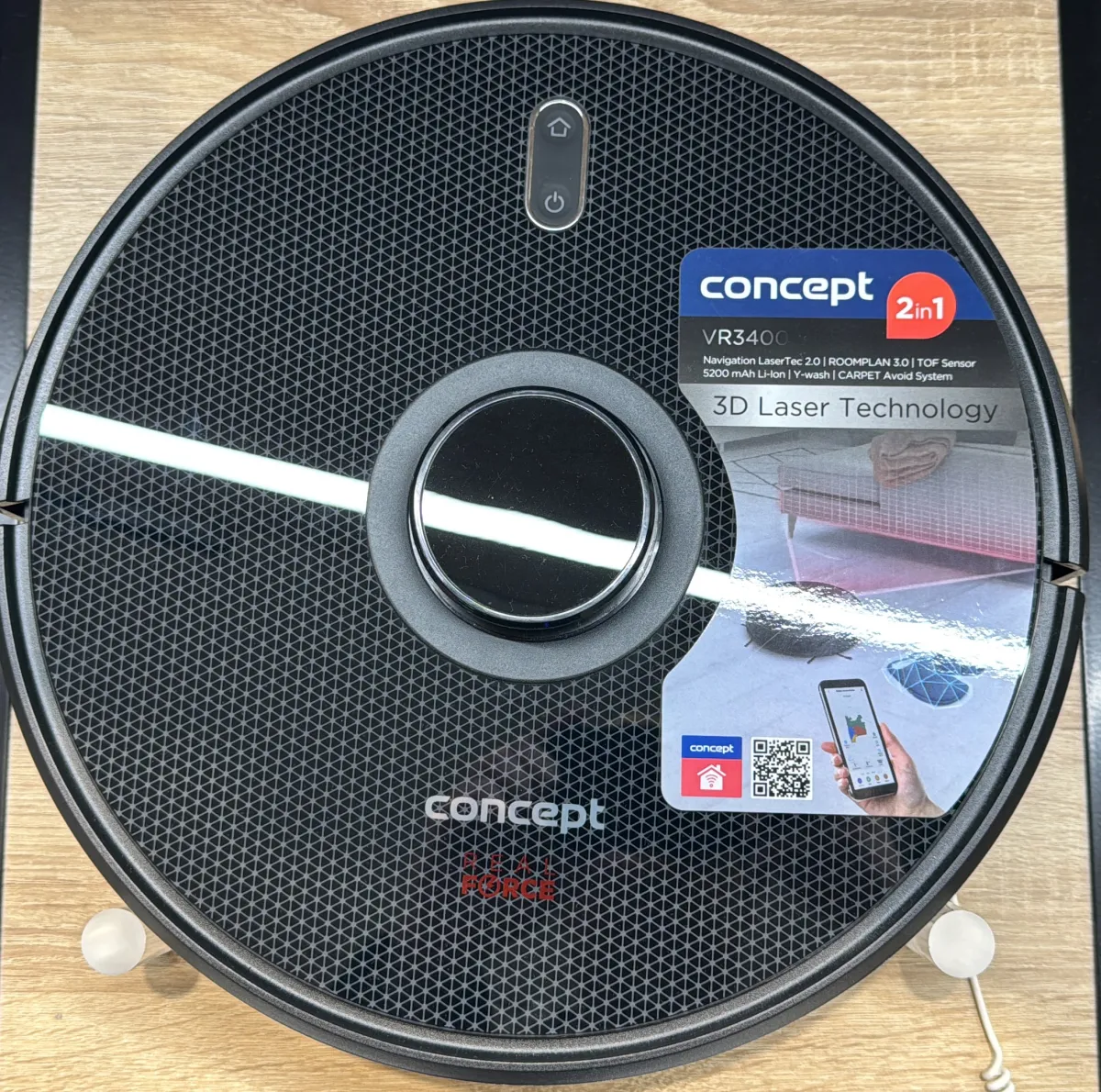 Concept VR3400 Real Force Laser 3D 2-in-1 — hands-on photo 2