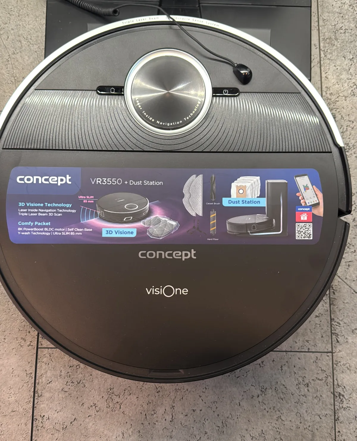 Concept VR3550 visiOne 3D — hands-on photo 4